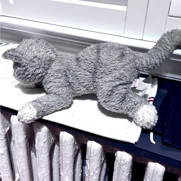 🐾 Vintage Rare 1990's GUND Bootsie the Cat (Gray and White Plush Toy) 🐾 - Picture 13 of 16